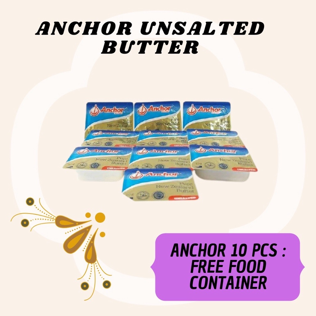 

Terlaris Anchor Unsalted Butter Mini Portion 1 UB 1g Unsalted Butter MPASI Anak Bayi HALAL Elle Vire Penambah Nafsu Makan Penambah Berat Badan BB Booster MPASI Bayi Lemak Tambahan Mpasi Lemak Mpasi Lemak Bayi