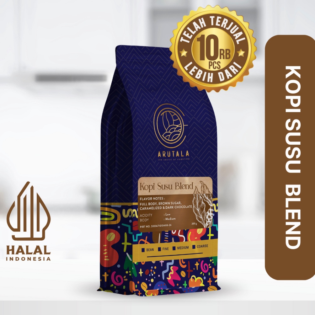 

Terlaris ARUTALA Blend Coffee for kekinian kopi susu 2 gram