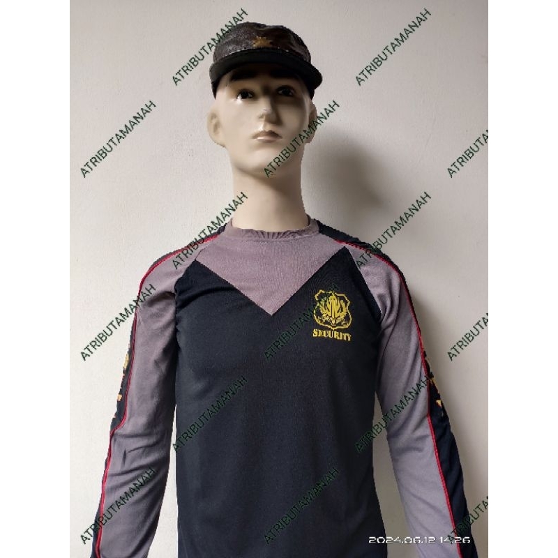 KAOS REGGELAN TANGAN PANJANG SECURITY