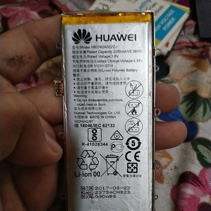 baterai batre huawei y3