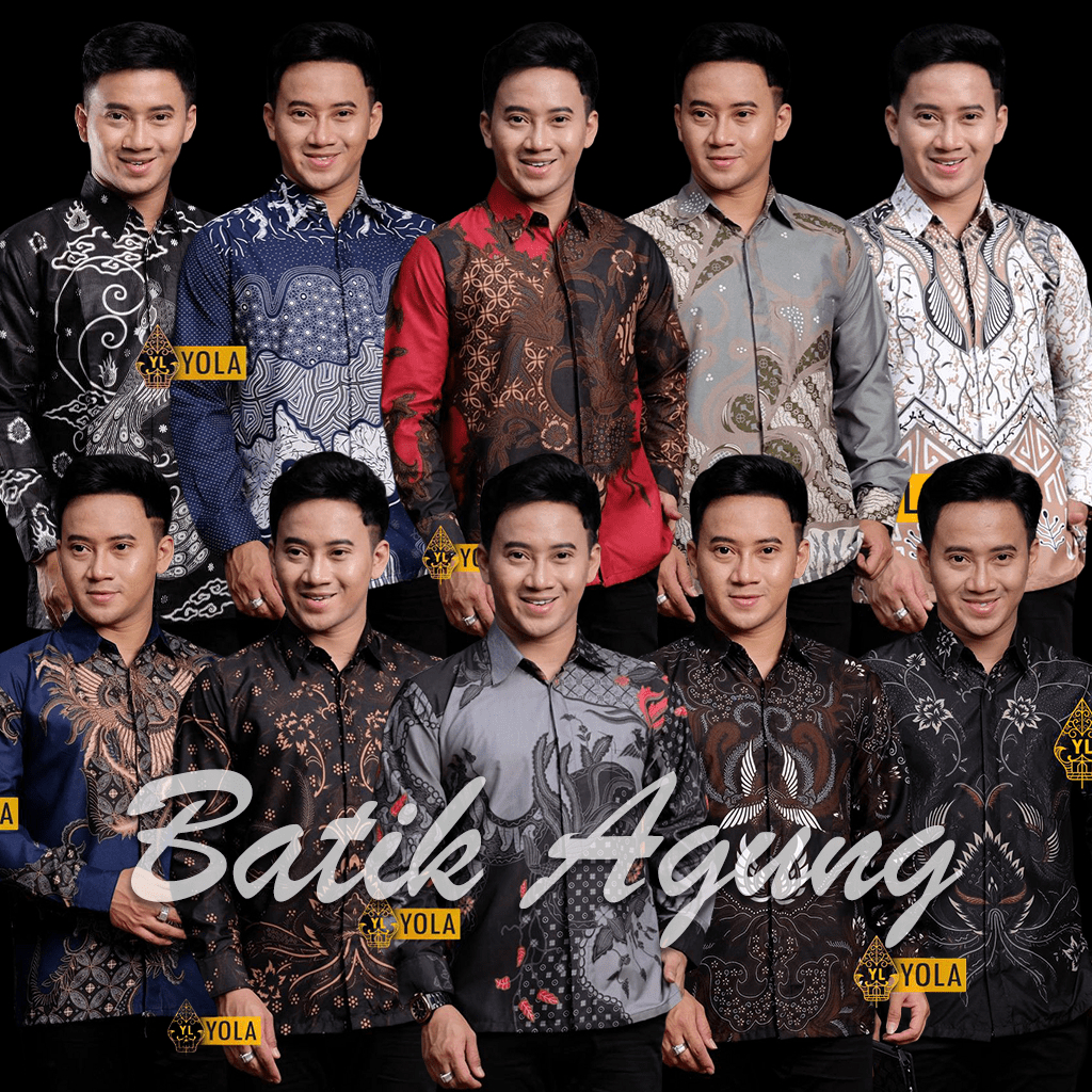 Pakaian Batik Pria Modern Elegan / Baju Batik Pria Kondangan Pernikahan / Batik Pria Dewasa Remaja