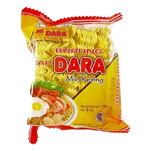 

burung dara mie kering 136gr