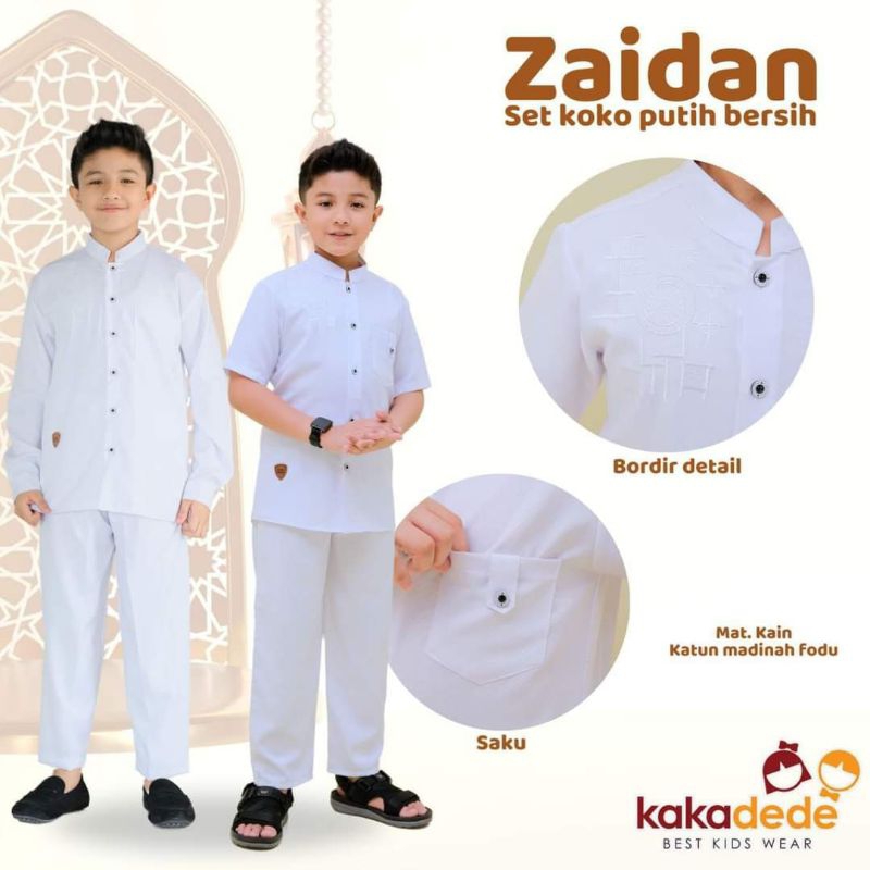 Kakadede Koko Anak Putih Zaidan Rabbani Manasik Haji Panjang dan Pendek