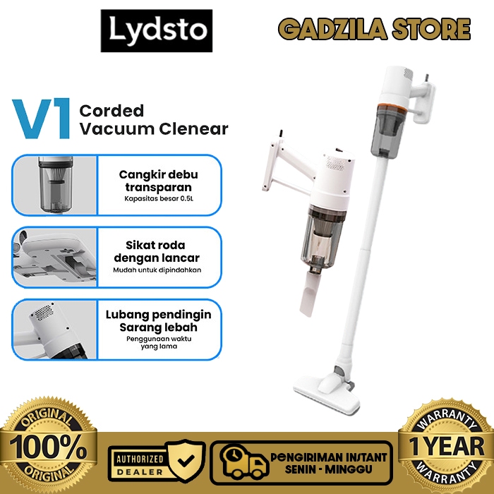 Lydsto Corded Vacuum Vakum Cleaner V1 Penyedot Penghisap Debu 16Kpa 2-in-1 Untuk Lantai Kursi Sofa J