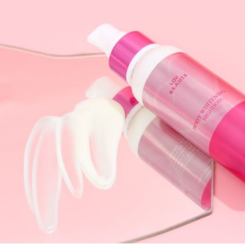 HB PEMUTIH BADAN WHITENING  HIGH DOSE/BPOM LOVE BEAUTE/HB AMPUH MEMUTIHKAN