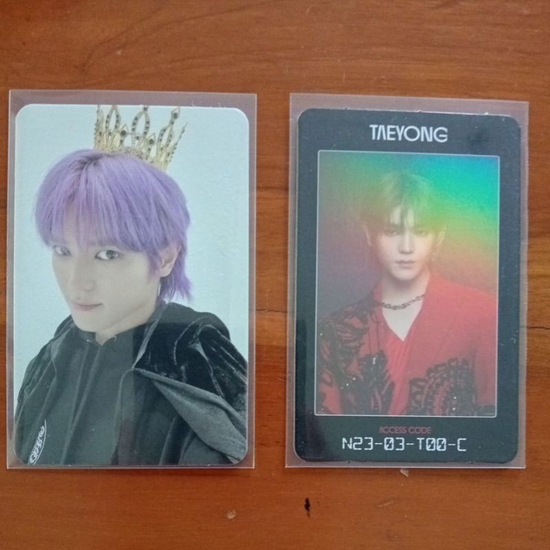 photocard Taeyong nct official
