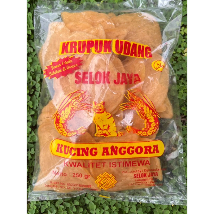 

Kerupuk Udang Cap Kucing Anggora Selok Jaya (250 gr)