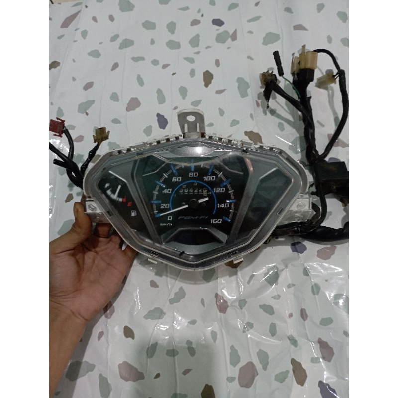 speedometer kilometer odometer set kabel Motor honda supra X 125 Fi new injeksi original