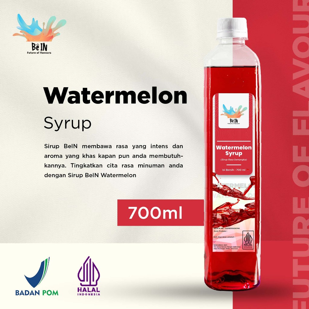 

BeIn Watermelon Syrup - Sirup Semangka 700ml