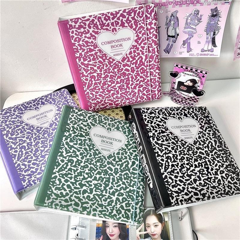 

[PS] KOLBUK 4P BAHAN PP 200 SLOT A6 Binder Kpop Pemegang Kartu Foto Kumpulkan Buku Kartu Pos Penyelenggara Buku Catatan 25PCS Lengan Alat Tulis Sekolah