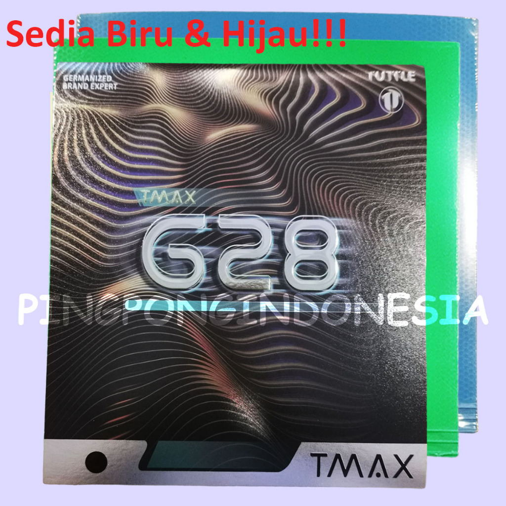 Tuttle TMAX G28 - Rubber Karet Pingpong Tenis Meja Bat Bet 2.1mm Hardness 44-46 Tuttle TMX 28