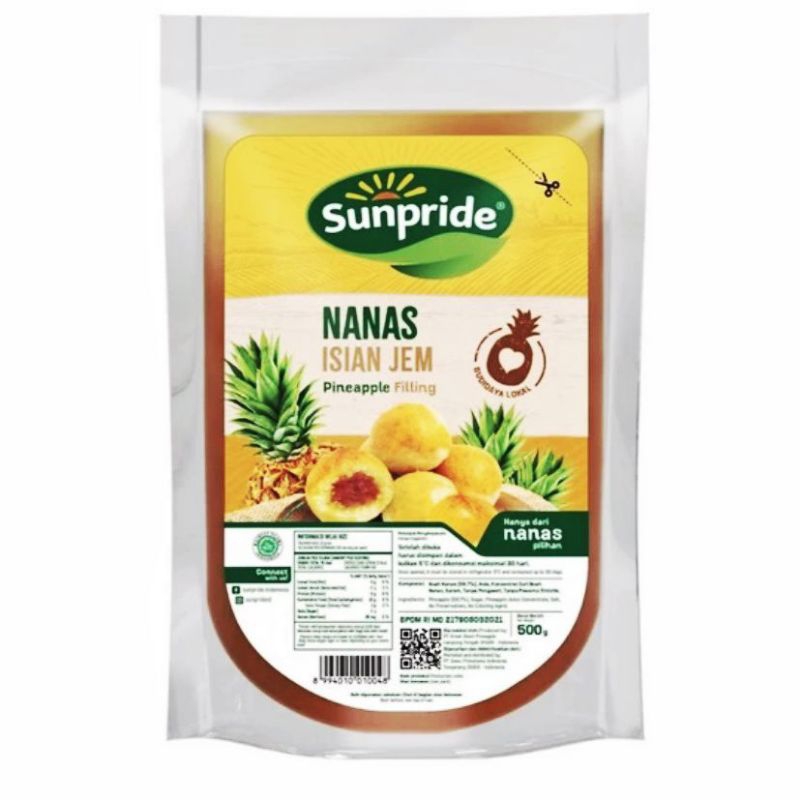 

Sunpride selai nanas nastar / Sunpride pineapple jam / selai nanas nastar 500 gr