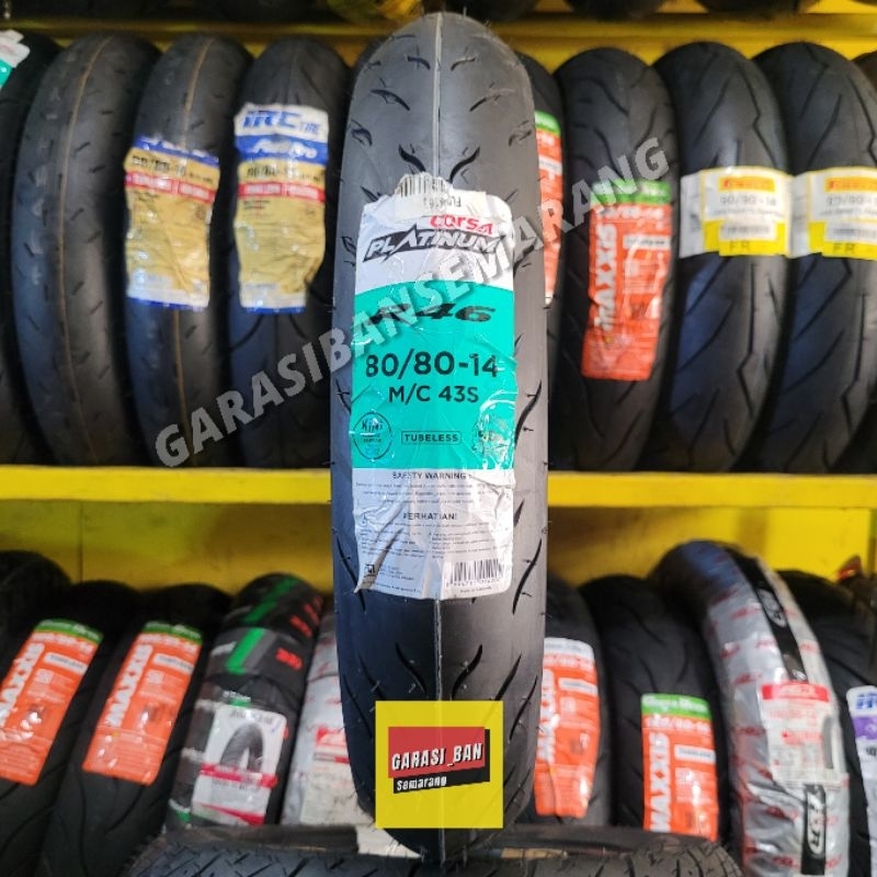 BAN SOFTKOMPON CORSA PLATINUM R46 80/80-14