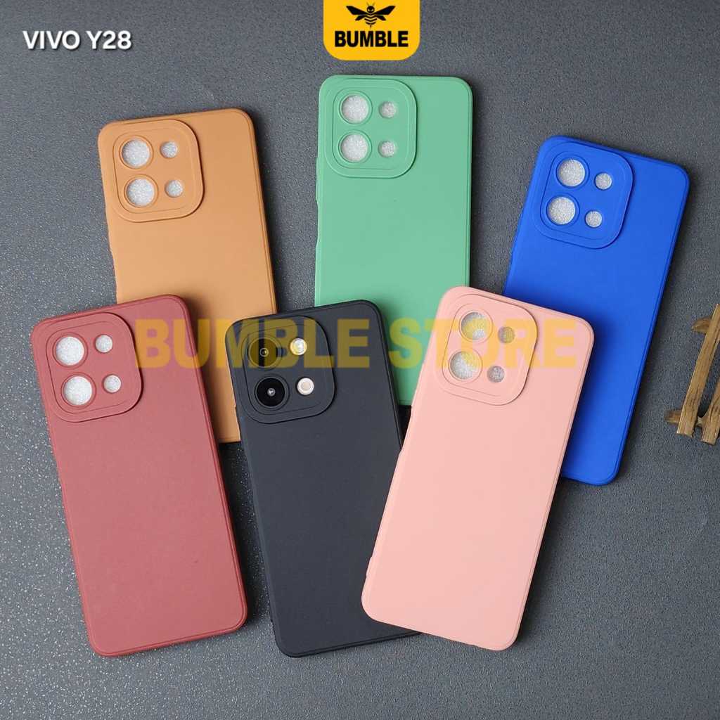 Case Vivo Y28 Vivo Y18 Softcase Pro Camera Warna  Case Vivo Y28 Vivo Y18