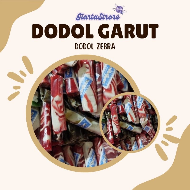 

Dodol Zebra Dodol Garut Jenang Dodol 1kg Enak/Oleh Oleh Tradisional