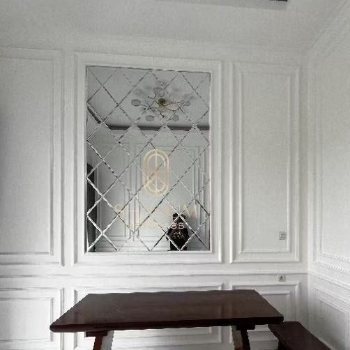 Cermin Dinding Custom Bevel Mirror