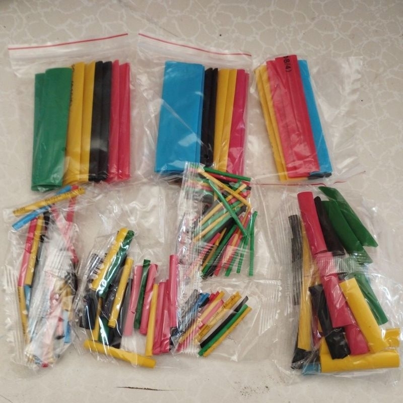 Isolasi Bakar / Heat Shrink Kabel Bakar Konektor Penyambung Kabel / Kabel