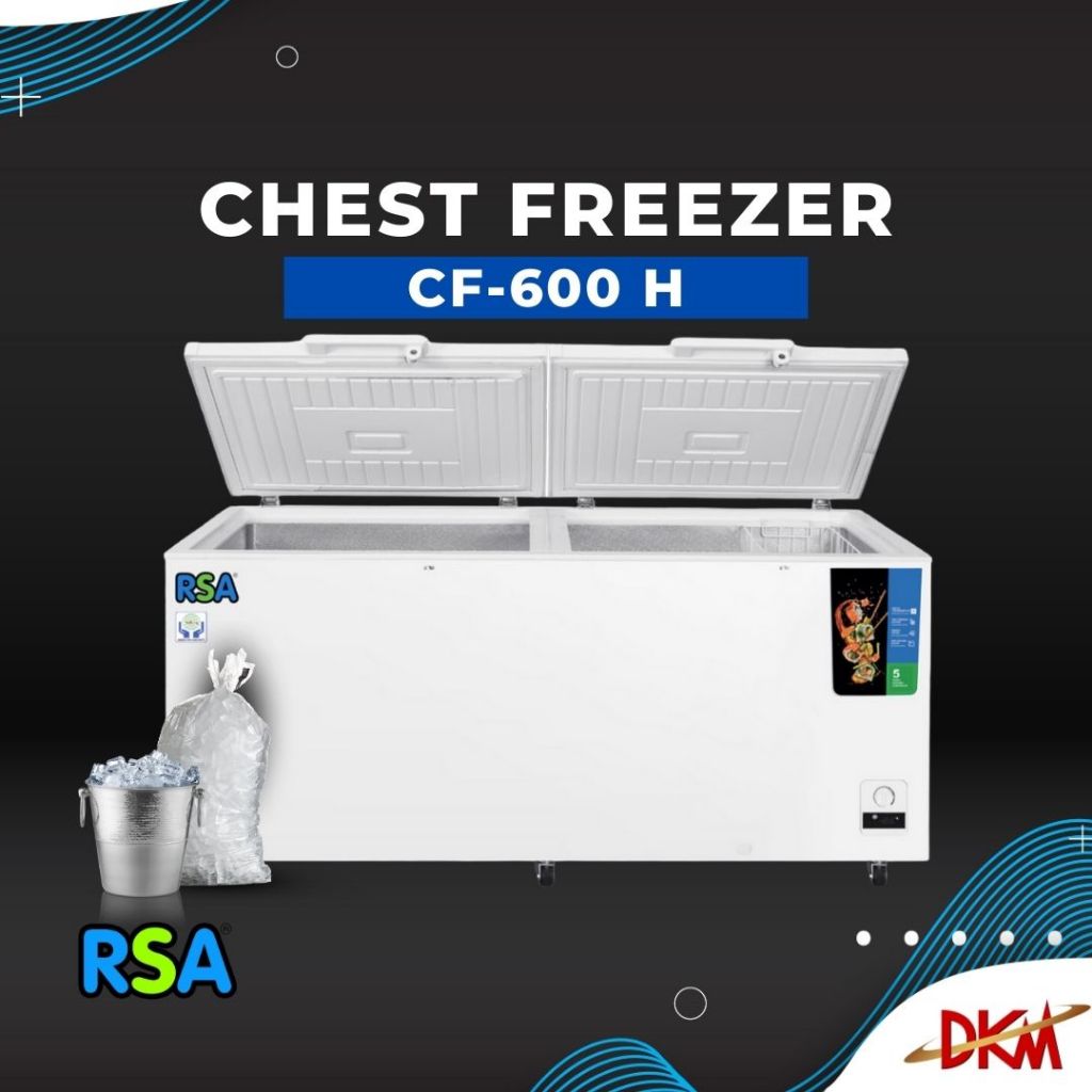 Chest Freezer RSA CF-600H / CF 600 H Freezer Daging