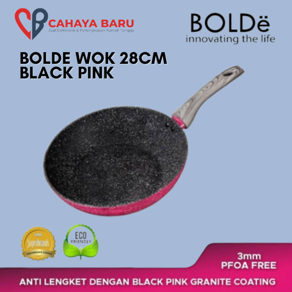 BOLDE WOK 28 BLACKPINK