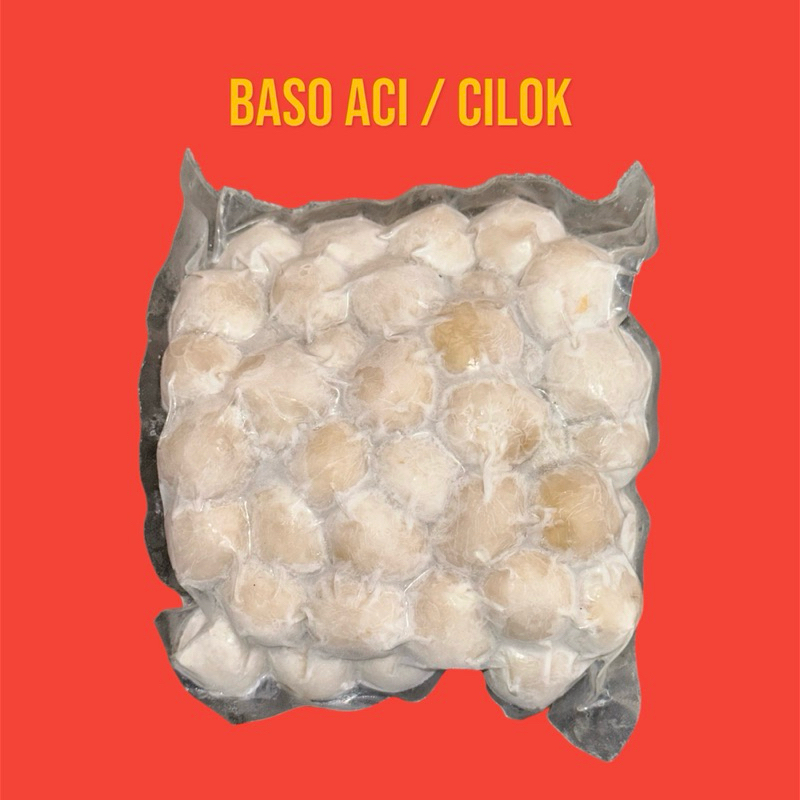 

baso aci isi 50 cilok bahan seblak topping baso aci