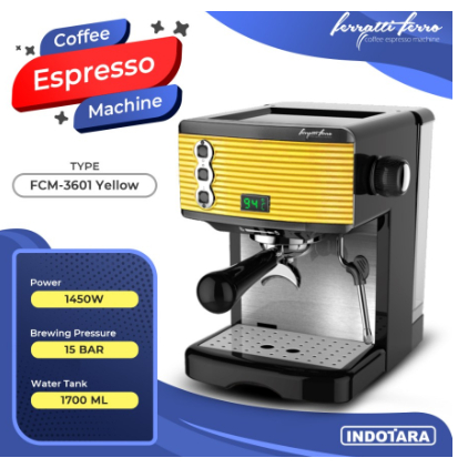 Ferratti Ferro Espresso Machine FCM3601