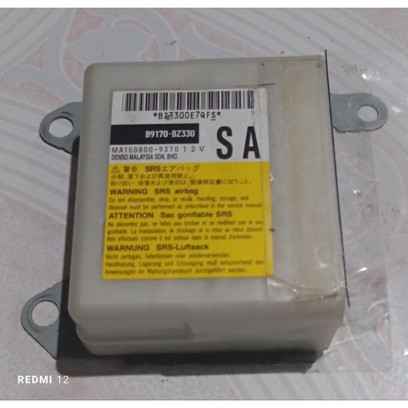 Modul SRS Airbag Aktif Toyota All New Rush 89170-BZ330 SA