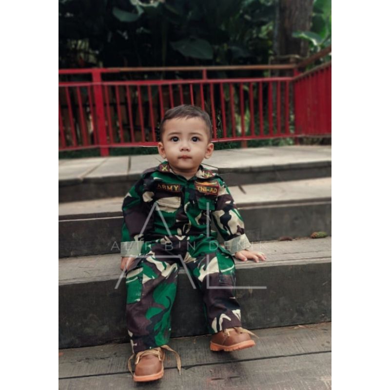 SERAGAM PANJANG TNI AD ANAK