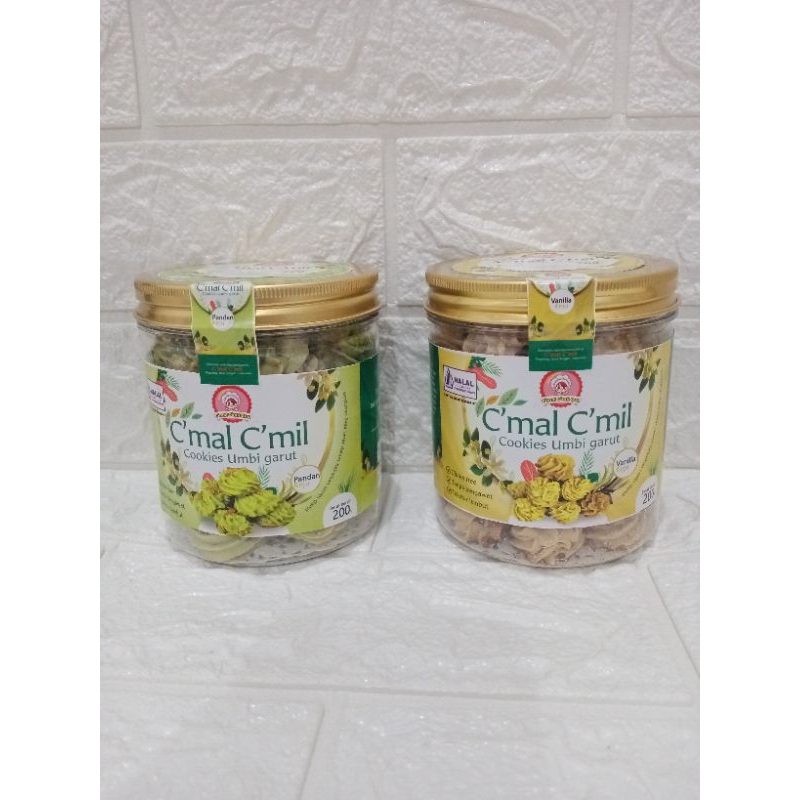 

cookies Garut gluten free C'mal C'mil Quu 200g enak, lumer, sehat alami