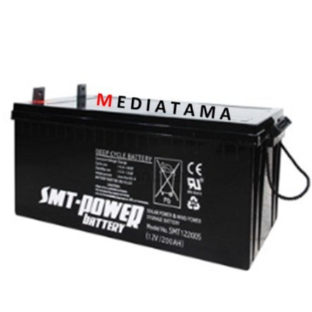 Battery Baterai UPS SMT Power 12200 SMT12200 12V/200Ah 12 Volt 200 Ah
