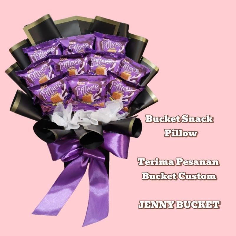 Bucket Snack Pillow Ungu