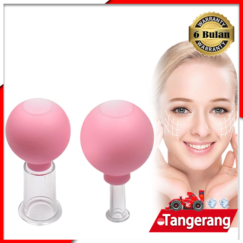 Promo Facial Cupping / Facial Vacuum Cup / Alat Bekam Wajah / Cupping Bekam Bahan Kaca