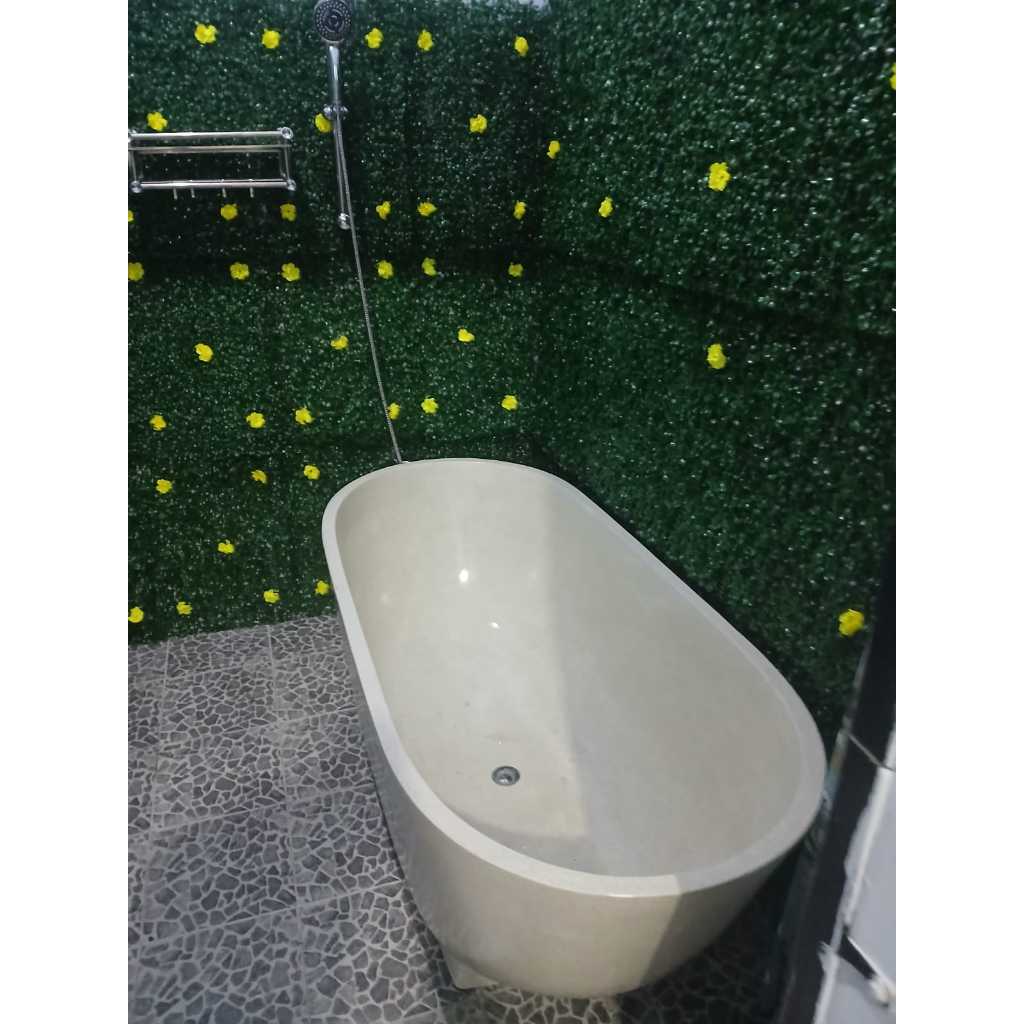 bathtub terazzo dewasa minimalis