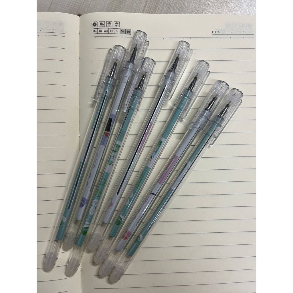 

Pena Hapus Karakter Lucu / Pena Hapus Tinta Hitam Isi 12Pcs/ Pena Pulpen Bisa Hapus Karakater