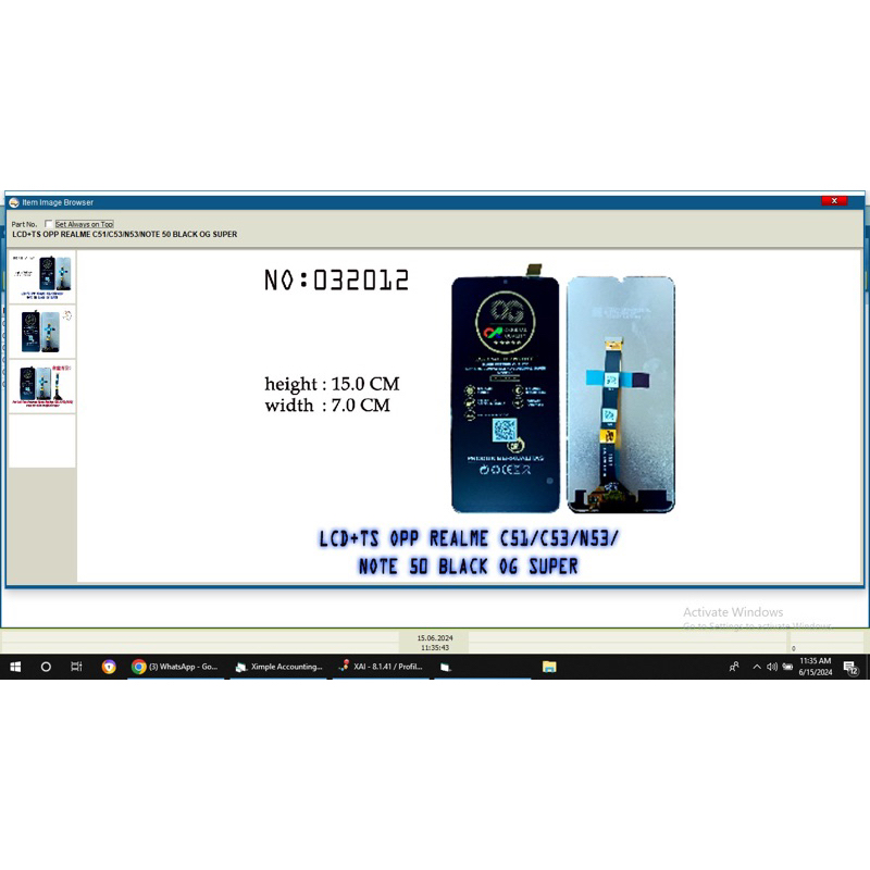 LCD REALME C53 | LCD HANDPHONE | LCD REALME | C51 | NOTE 50