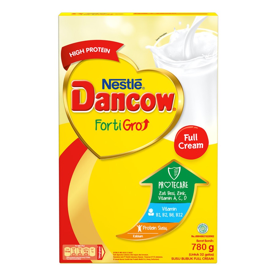 

DANCOW SUSU BUBUK FORTIGRO FULL CREAM/CHOCOLATE 780GR