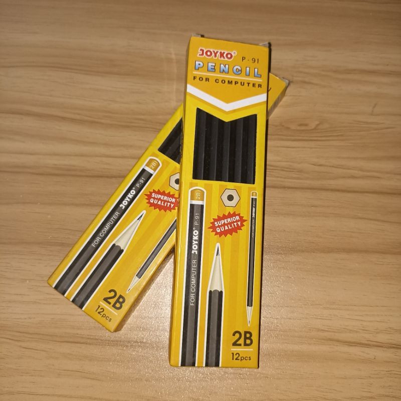 

Pensil 2B Joyko P-91 (1 pack isi 12 pcs)