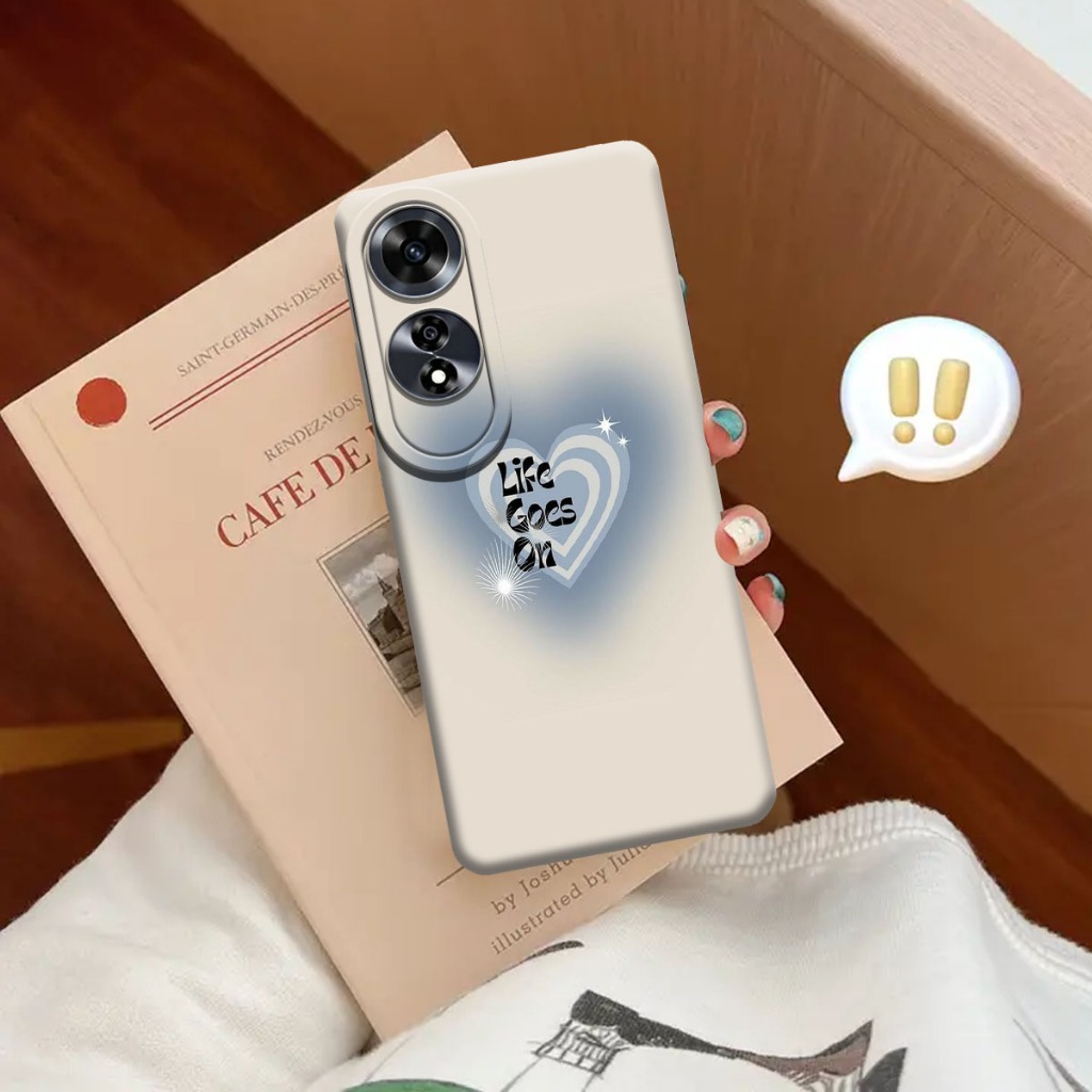 Soft Case Oppo A60 ( Bisa Untuk Type Hp Lain ) Casing procamera karakter - Kesing hp - Silikon Hp #M