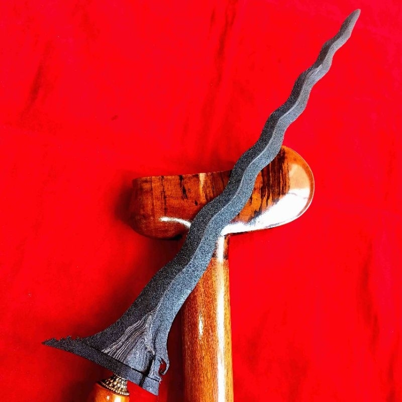 Pusaka Keris Korowelang Pamor Satrio Pinayungan Koleksi Antik