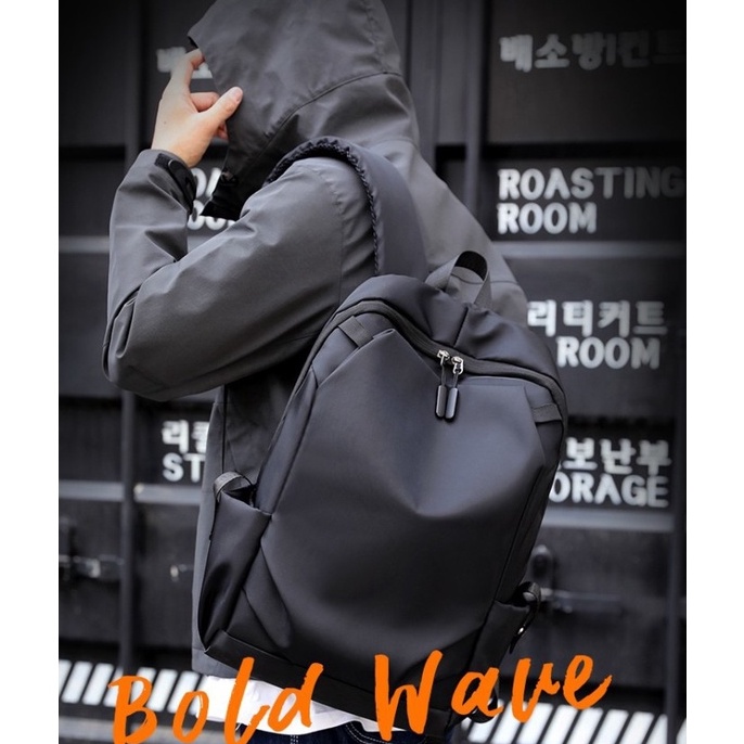 STOCK TERUPDATE ENNWEN BP68 Ransel Import Bold Wave Nylon Waterproff Laptop sd 156 Inchi