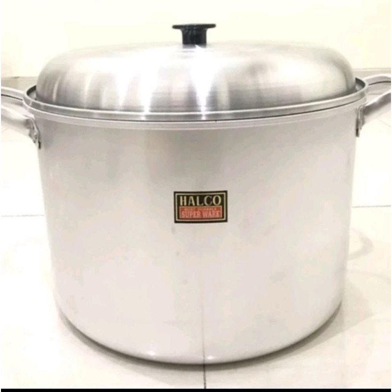 Panci Tinggi Halco / Panci TL Halco / Panci AlmuniumNo.22.24.26.28CM(Tanpa-Sarang)