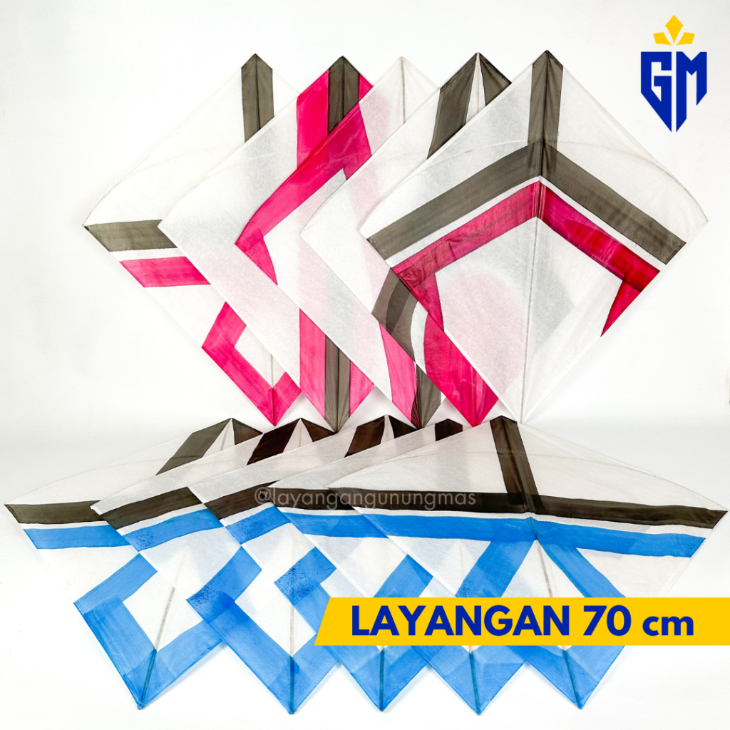 GunungMas [GROSIR/ECERmin. 25 pcs]  LAYANGAN 70cm / LAYANGAN SEDANG ukuran 70cm