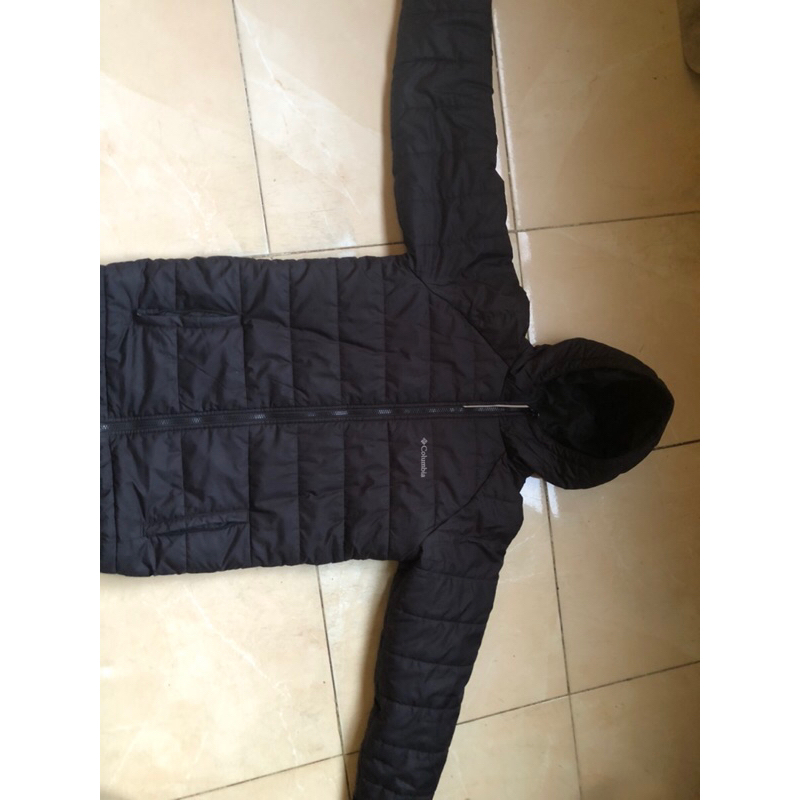 Jaket bulu angsa columbia