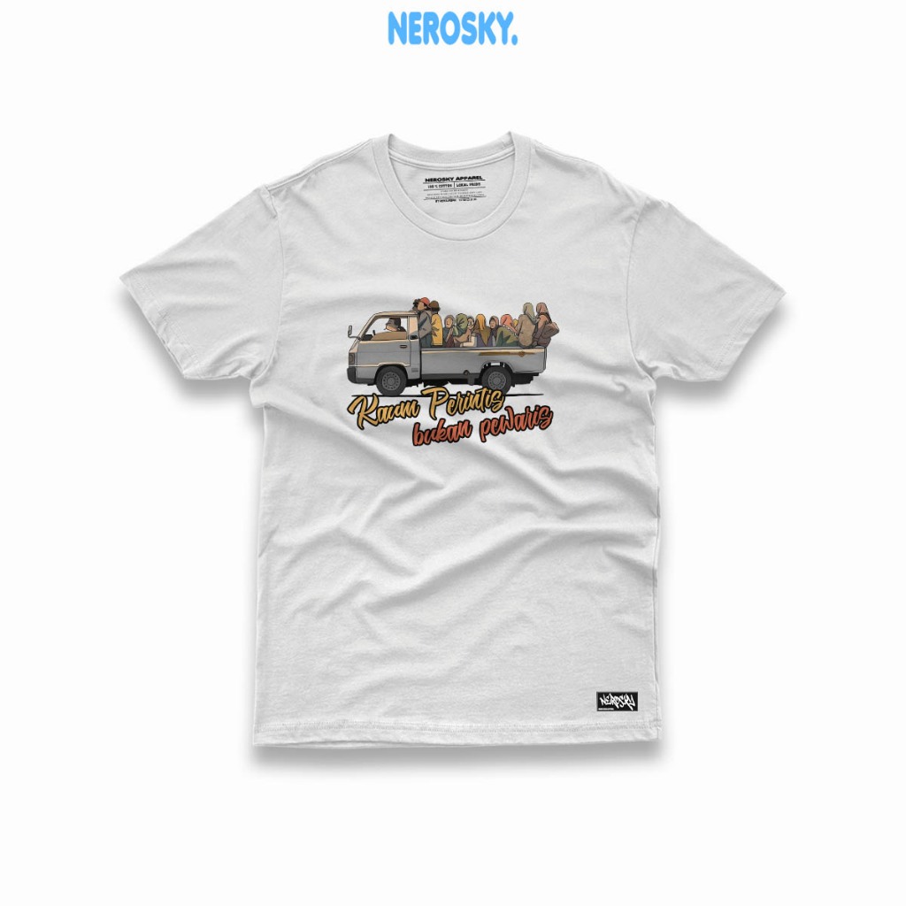 KAOS MOBIL L300 MITSUBISHI | KAOS L300 PICK UP | KAOS PRIA  T-SHIRT 24S PREMIUM COTTON COMBED TIPE 2