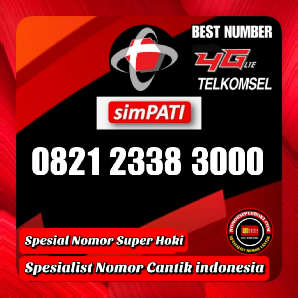 NOMOR CANTIK KARTU PERDANA TELKOMSEL SIMPATI _3000