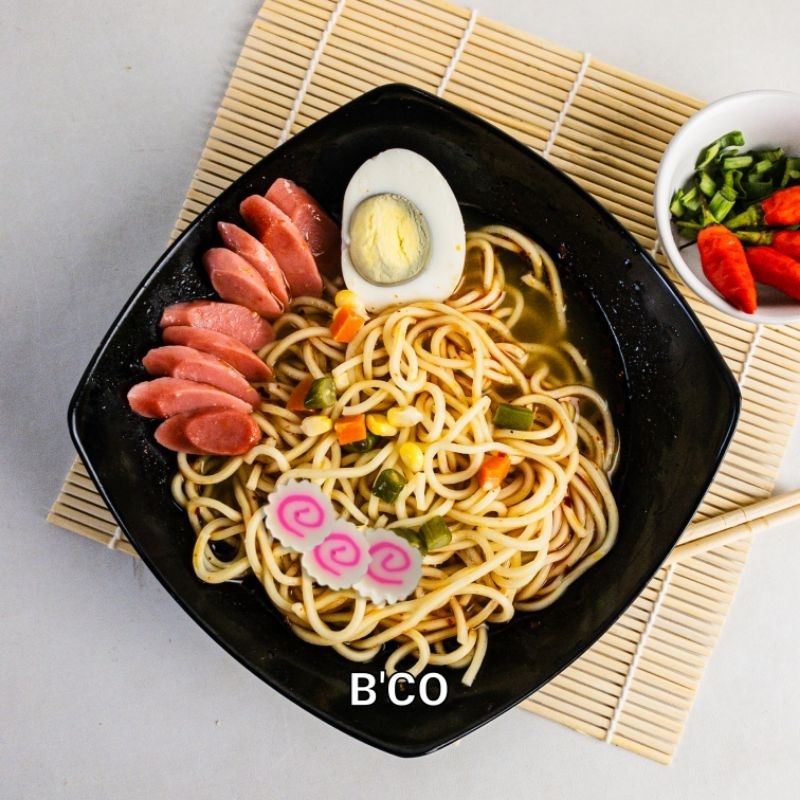 

Ramen kuah spicy shoyu (B'CO) mie instan murah kuah pedas