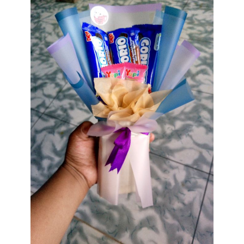

-cnt- buket mini hemat /buket anak paud TK /buket jajan /buket murah