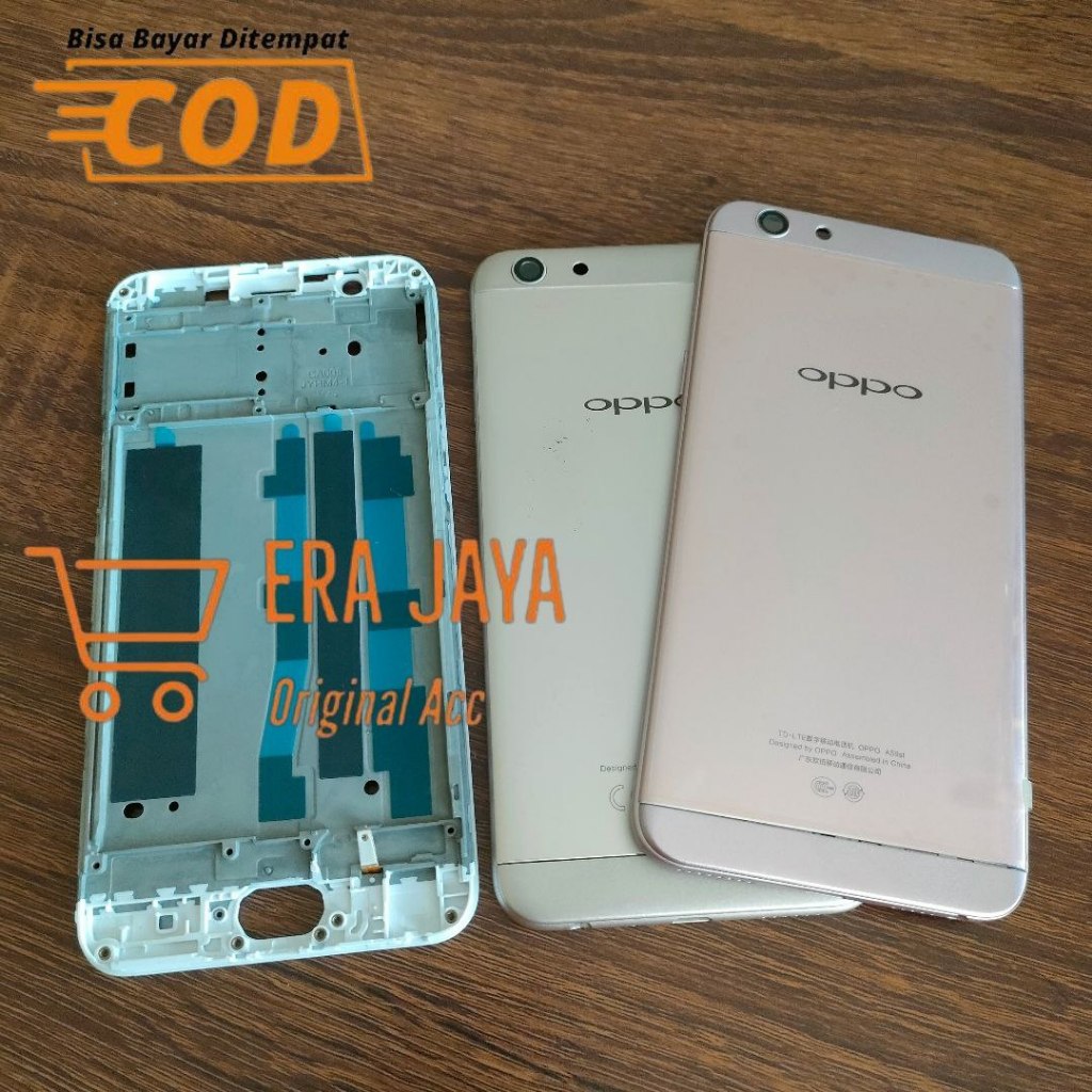 OPPO F1S - Backdoor Tutup Belakang Oppo F1s A59 A1601 CPH1601 + Frame Lcd Oppo F1s A59 A1601 CPH 160
