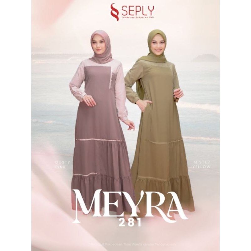 Meyra 281 Gamis Seply terbaru