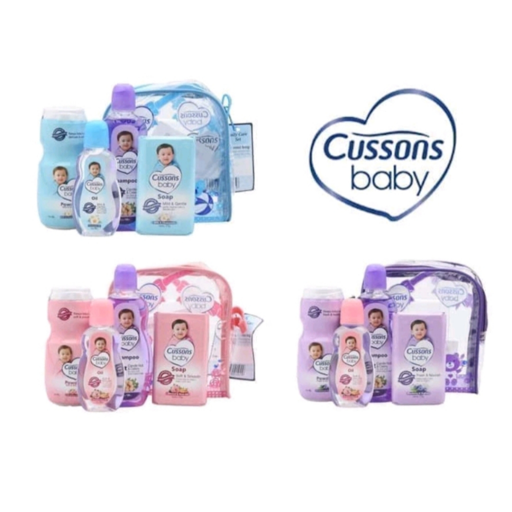 Cussons Kcl/perlengkapan mandi bayi / sabun bayi / kado set