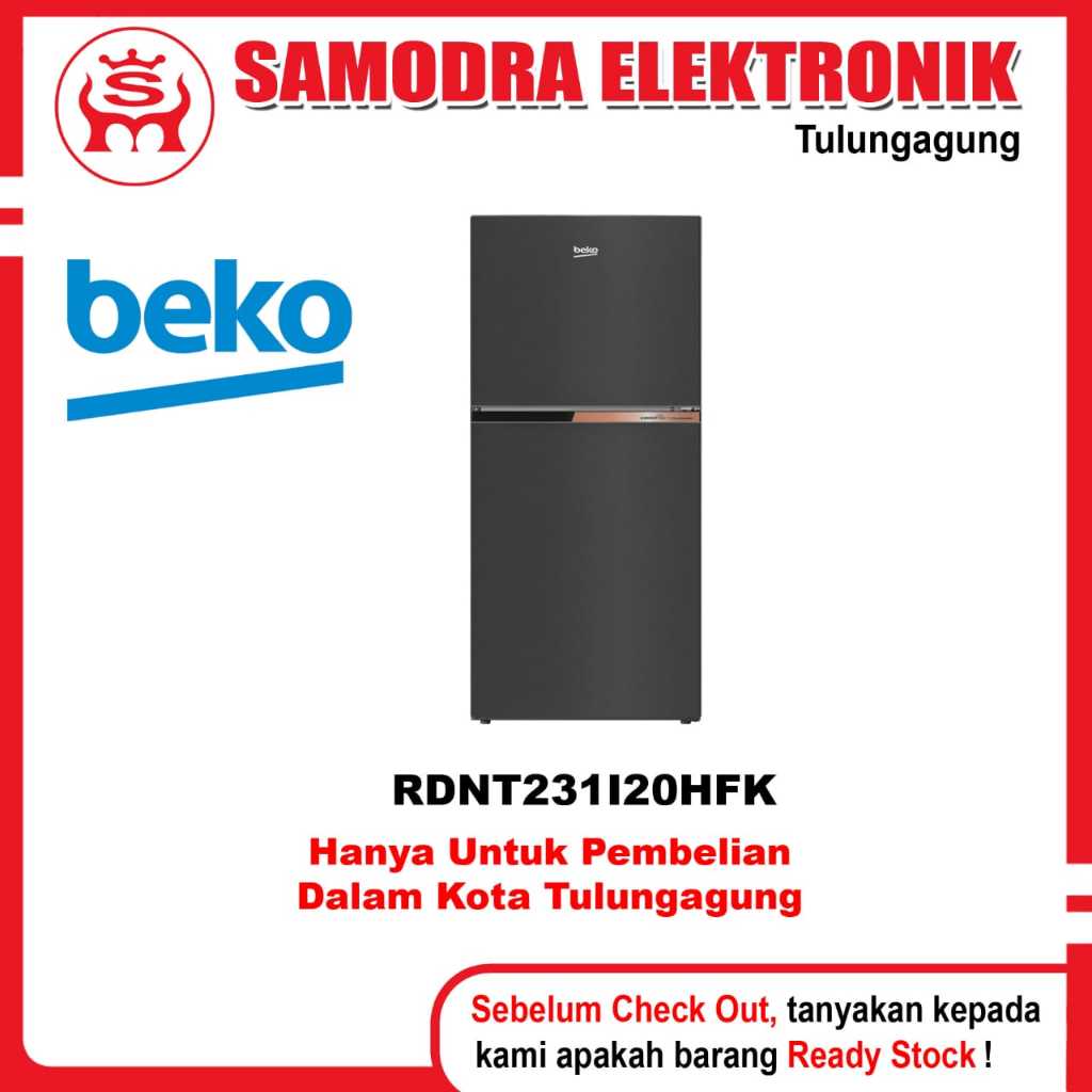 Kulkas BEKO RDNT231I20HFK | Kulkas 2 Pintu Beko